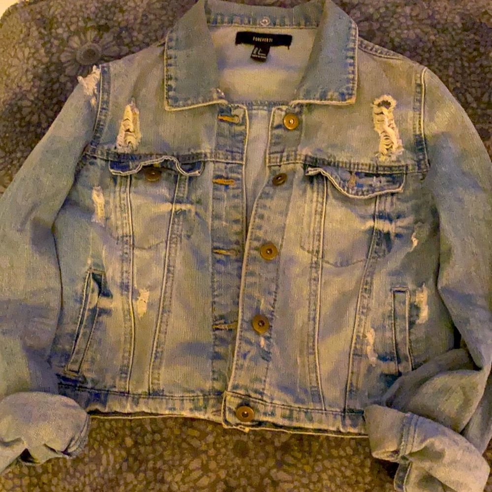 Retro jean jacket szS